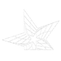 Звезда золотая -1,5м
