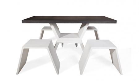 Уличный стол из фибробетона MOD 01 Table
