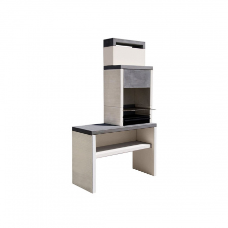 Барбекю CITY MAX MASONRY с приставным столиком
